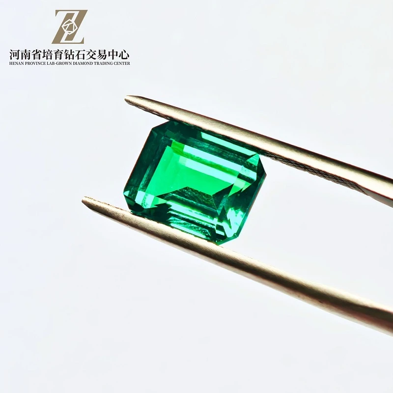 5.035 Carat Lab-Created Emerald (Emerald Cut)